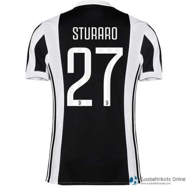 Juventus Trikot Heim Sturaro 2017-18 Fussballtrikots Günstig